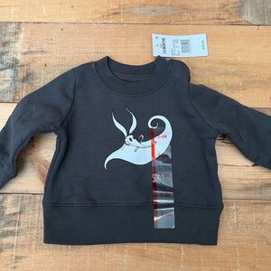 3-6 Months Nightmare Before Christmas Zero Disney Baby Crewneck Sweatshirt NWT